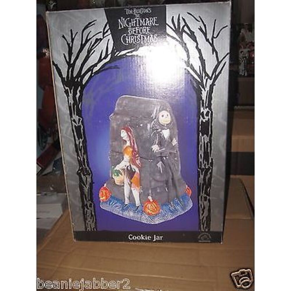 Disney Nightmare Before Christmas Ceramic Applause Suncoast Cookie Jar c.2002(?)